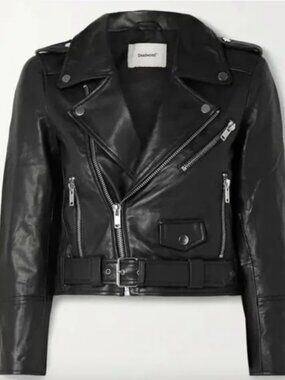 Deadwood Joan Leather Jacket SZ 34(XS)